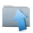 Folder Graphite Upload Icon